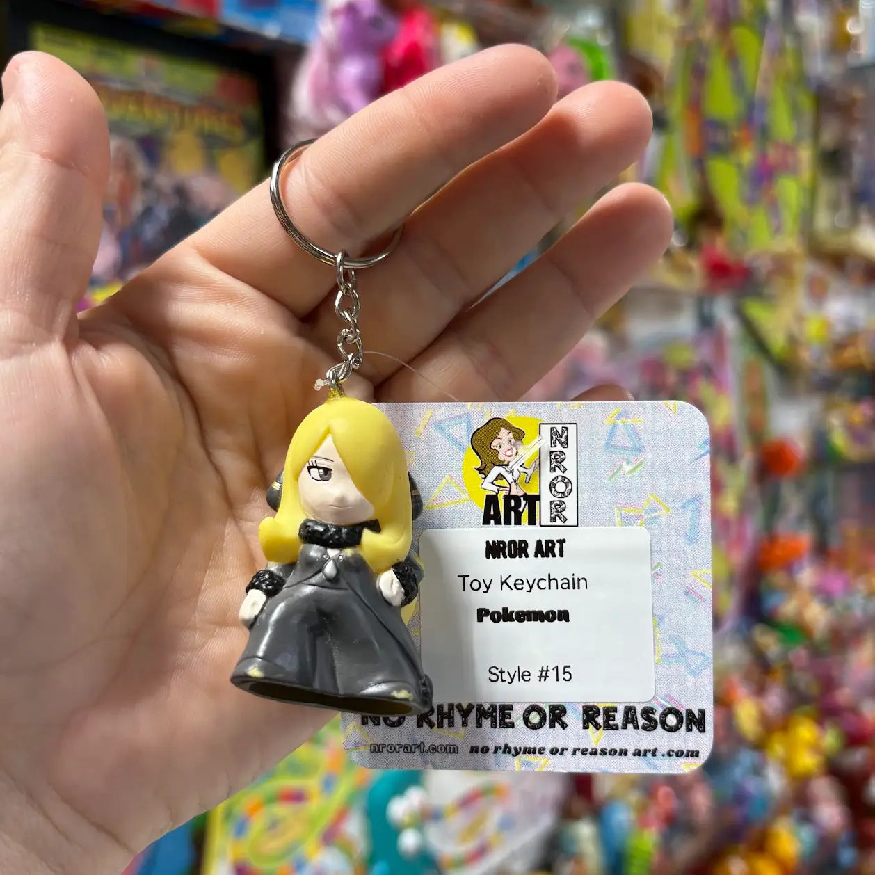 Pokemon Keychains - "Greys" - Multiple Available