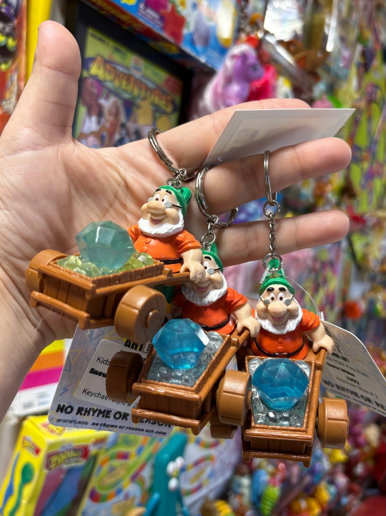 Snow White Keychains - Multiple Available