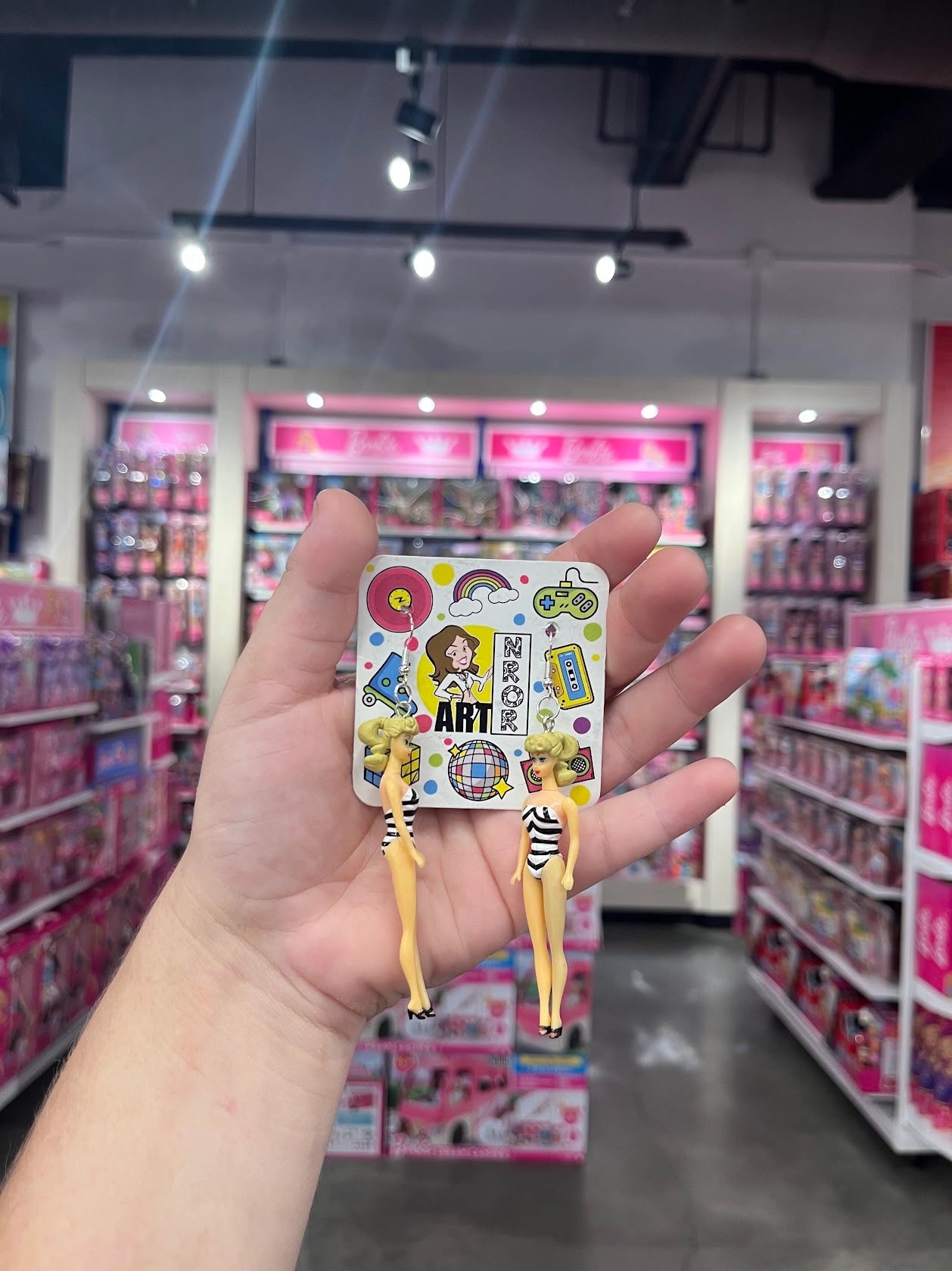 Classic, Original Barbie Earrings