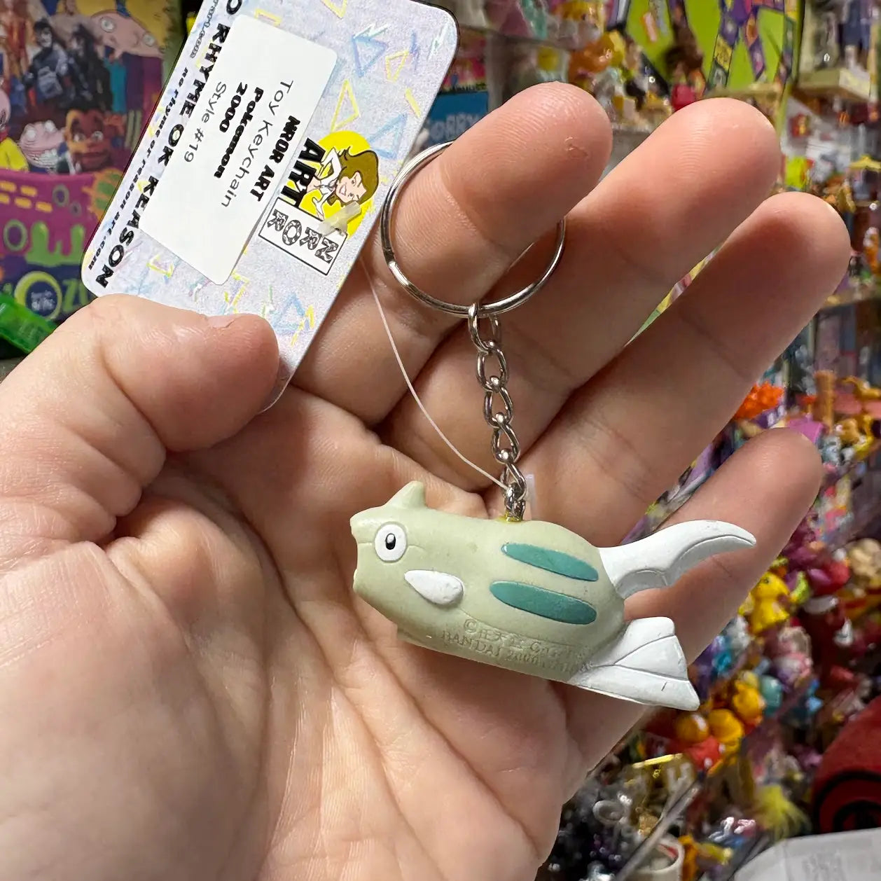Pokemon Keychains - "Greys" - Multiple Available
