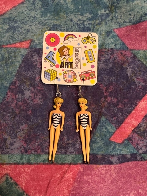 Classic, Original Barbie Earrings