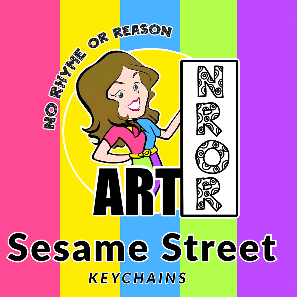 Sesame Street Keychains - Multiple Available