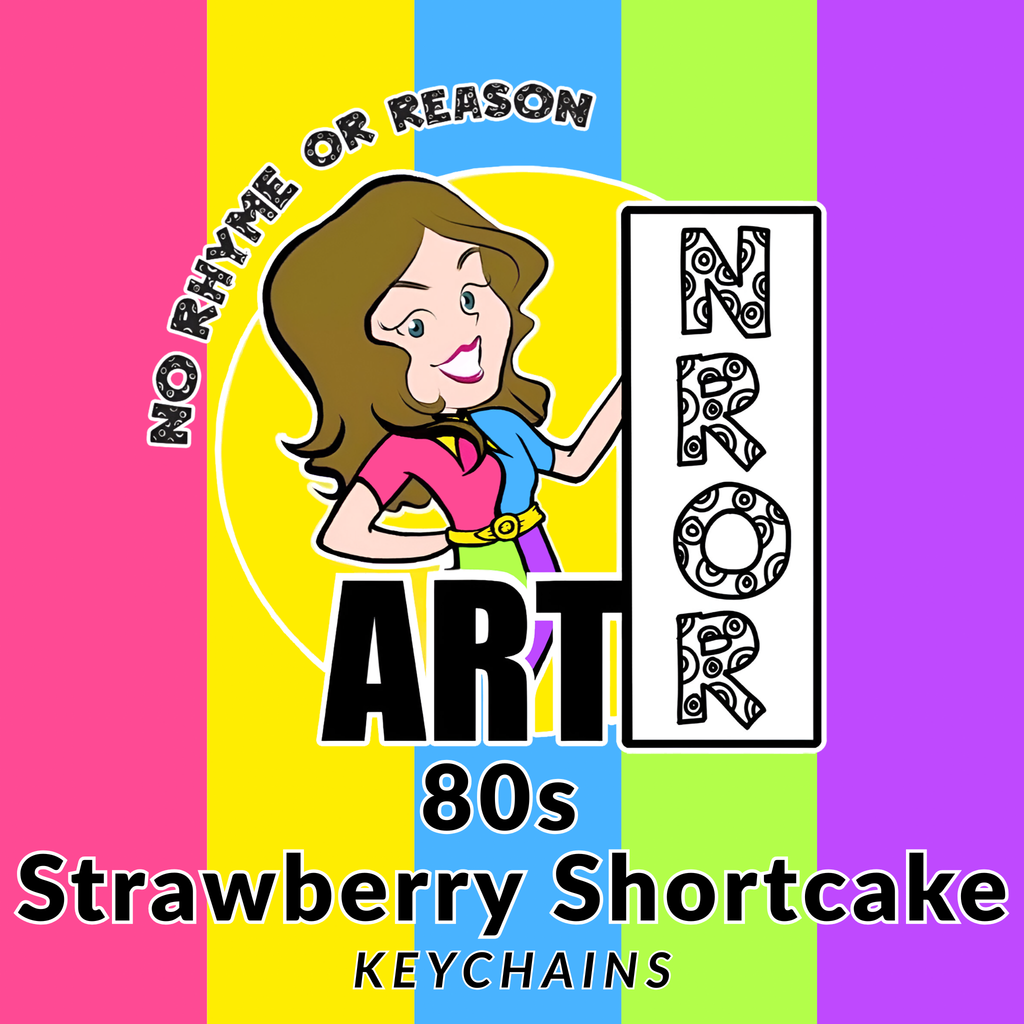 Strawberry Shortcake - 80s Keychains - Multiple Available