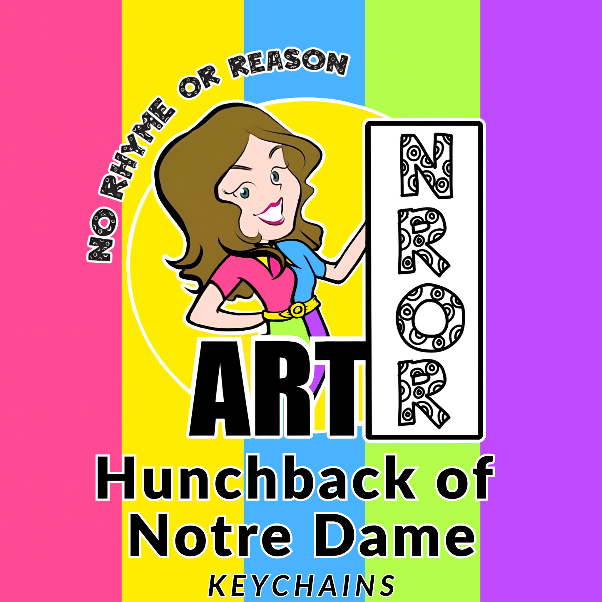 Hunchback of Notre Dame Keychains - Multiple Available
