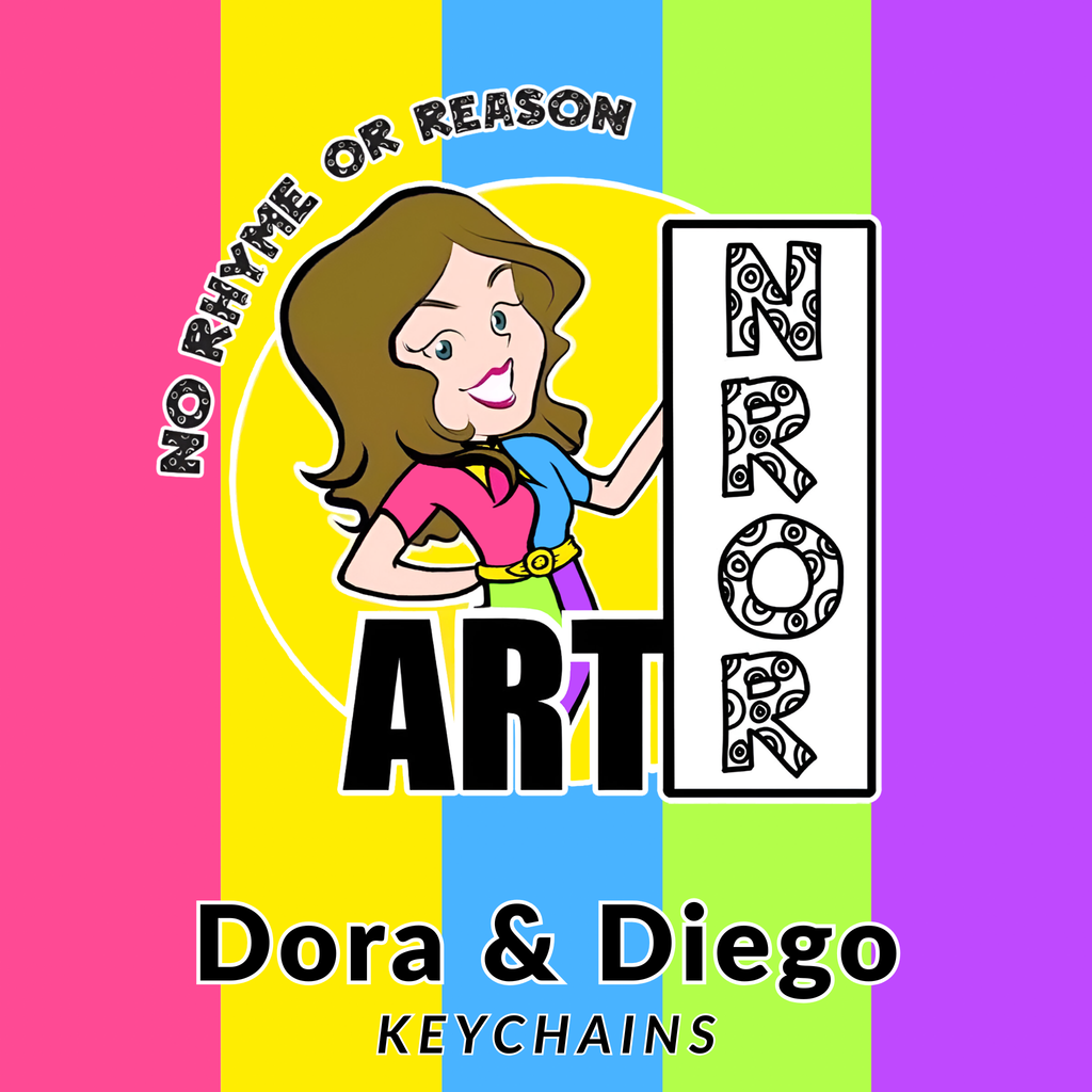 Dora and Diego Keychains - Multiple Available
